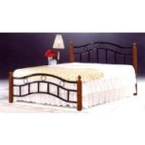 wooden-steel-bed